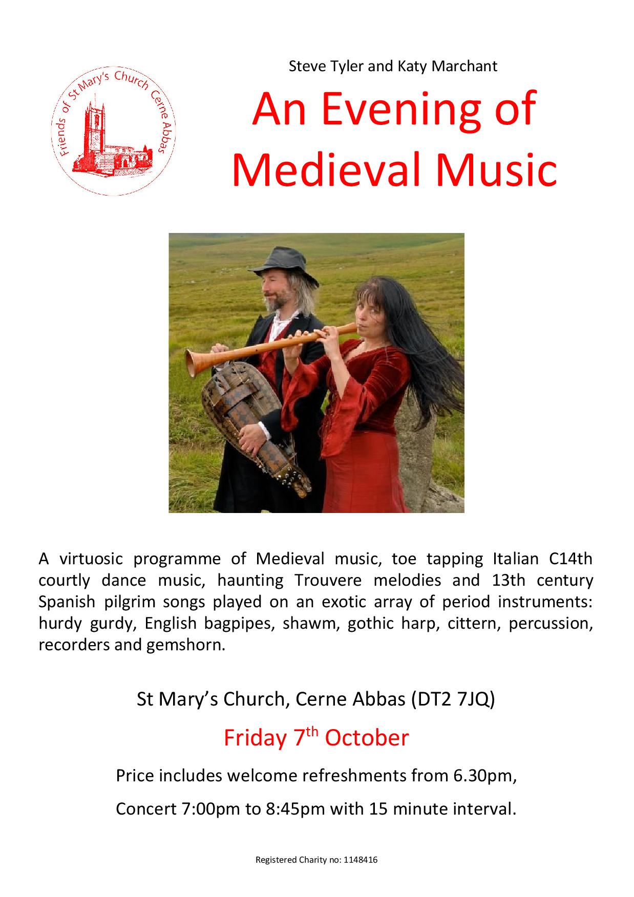 Medieval Music in Cerne Abbas